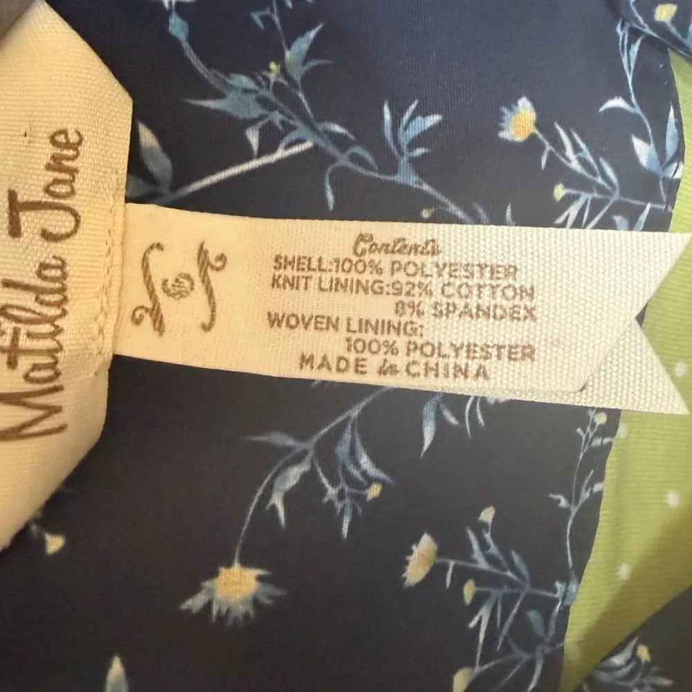 Matilda Jane girls Wildflower Bouquet light rain Jacket size 6